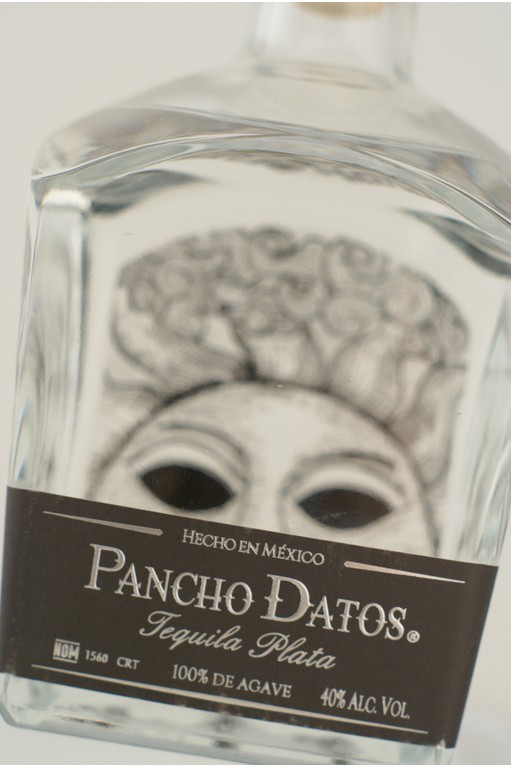Pancho Datos Tequila Plata Silver 