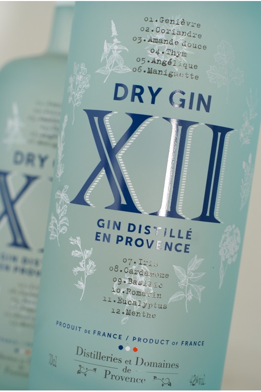 Dry Gin XII Distilleries et Domaines de Provence 