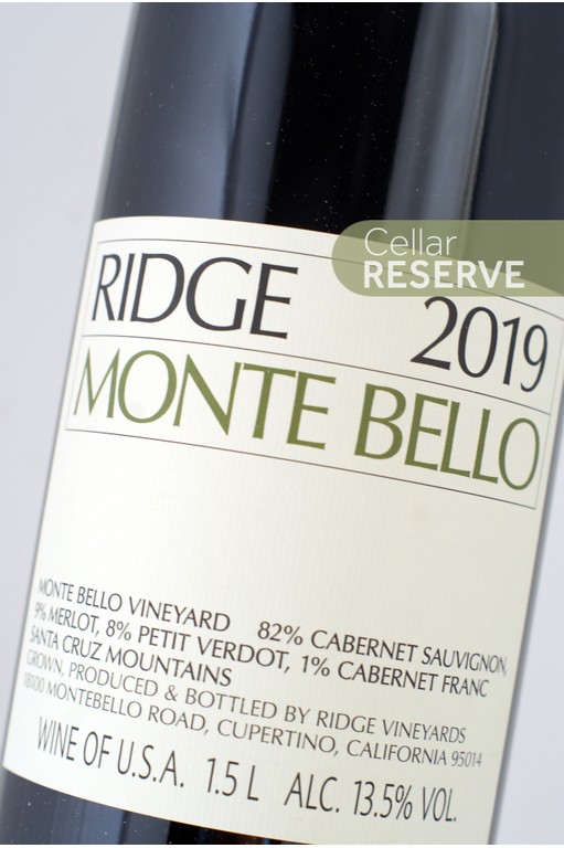 Ridge Monte Bello 2019 | Magnum | Organic 