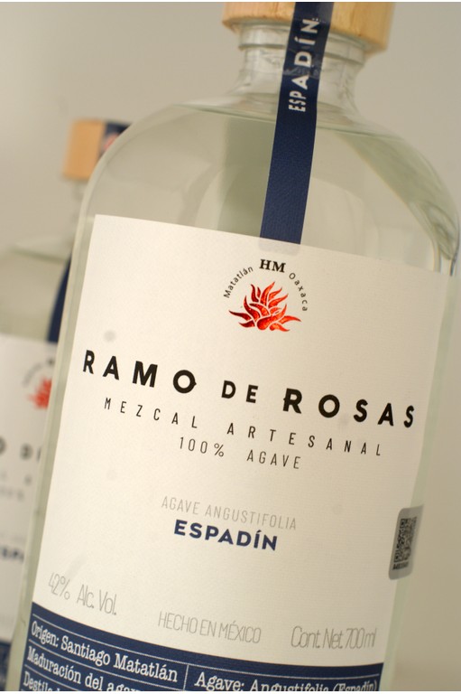 Ramo de Rosas Mezcal Espadin Joven 8 Year Old 