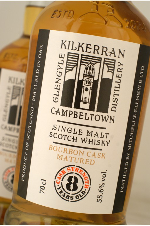 Kilkerran 8 Year Old Bourbon Cask Matured Single Malt Whisky 