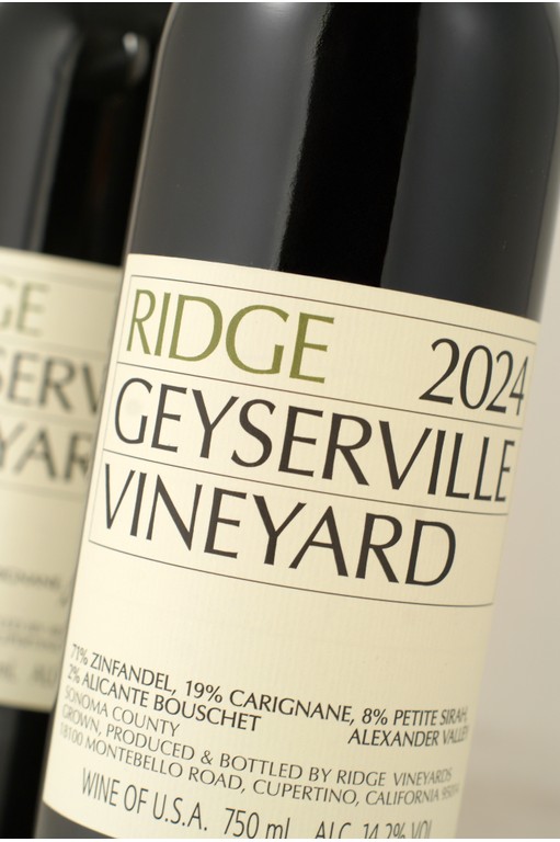 Ridge Estate Geyserville 2024 